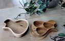 houten opbergbakje voor plectrums - gitaarvorm - hout - nieuw - 1 - Thumbnail