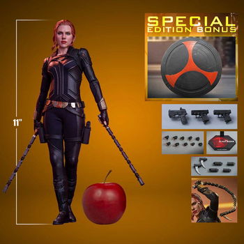 Hot Toys MMS603 Black Widow Black Suit Special Edition - 0