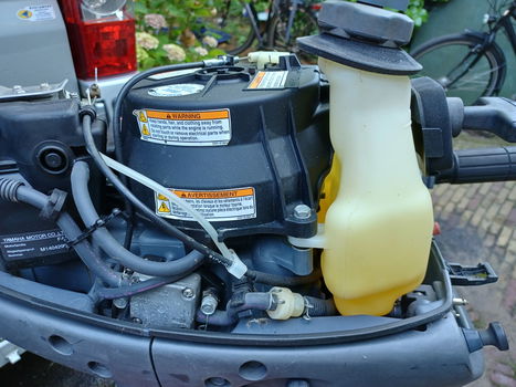 Yamaha F4A 4pk 4 takt buitenboordmotor 70 cm. kortstaart - 3