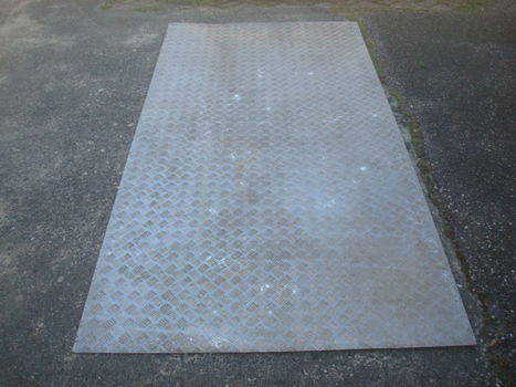 Aluminium Traanplaat Aanhanger Aanhangerbodem 1 stuk - 2