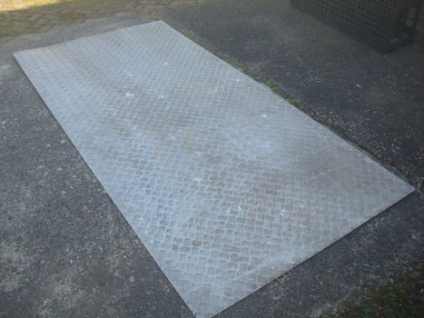 Aluminium Traanplaat Aanhanger Aanhangerbodem 1 stuk - 4