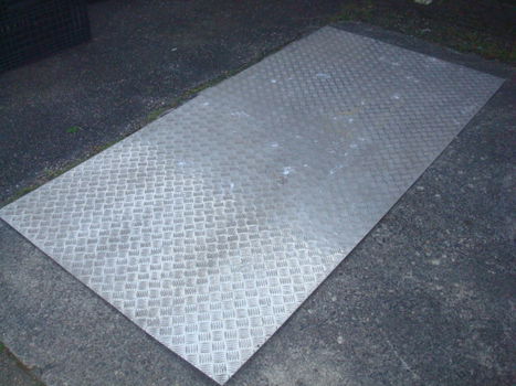 Aluminium Traanplaat Aanhanger Aanhangerbodem 1 stuk - 5