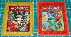 10 Lego Ninjago stickers - set A