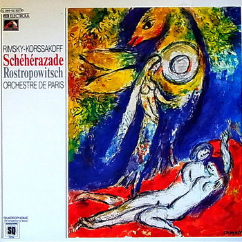 LP - Rimsky-Korssakoff - Schéhérazade - Rostropowitsch, Orchestre De Paris - 0
