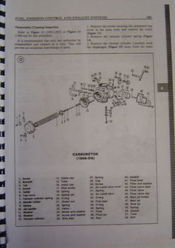 Service,Repair, Maintenance boek voor een Honda VT700 & VT750 van 1983-1987 - 2