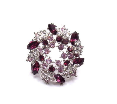 Mooie vintage strassbroche - 2