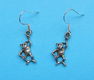Aap oorbellen, Tibet zilver, klein - 0 - Thumbnail