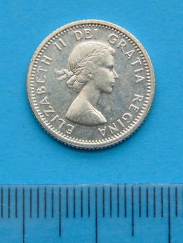 Canada - 10 cent 1964 - zilver - Unc - 1