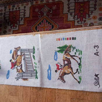 borduren: voorbeelden ,stramien, - zonder garen - 2