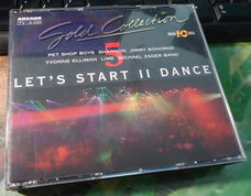 De originele 2-CD Gold Collection 5 - Let's Start II Dance.