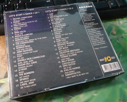 De originele 2-CD Gold Collection 5 - Let's Start II Dance. - 1