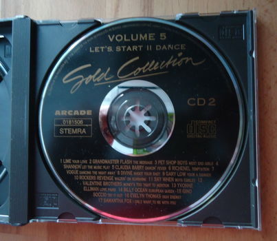 De originele 2-CD Gold Collection 5 - Let's Start II Dance. - 3