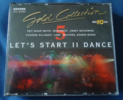De originele 2-CD Gold Collection 5 - Let's Start II Dance. - 4