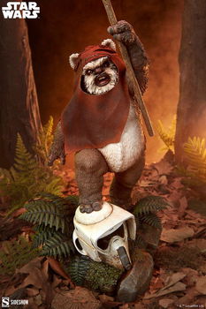 Sideshow Star Wars VI Return of the Jedi Premium Format Wicket - 4