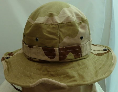 Hoed / Pet, Zomer, Koninklijke Landmacht, Desert Camouflage, maat: 58, jaren'90.(Nr.14) - 2