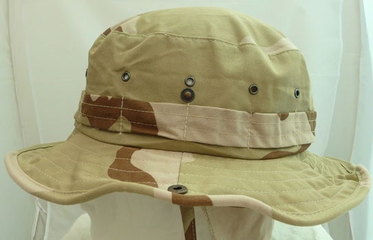 Hoed / Pet, Zomer, Koninklijke Landmacht, Desert Camouflage, maat: 58, jaren'90.(Nr.14) - 3