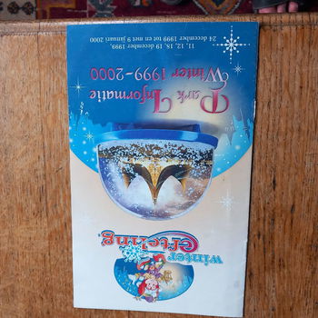EFTELING - diverse folders, informatie enz - JAREN 1998 - 1999 - 2000 - 0