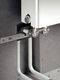 Radiator radson met vaste vlakke plaat 90 cm x 90cm x 10cm, wit - 4 - Thumbnail