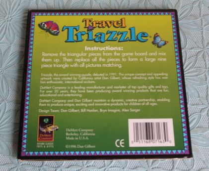 Travel Triazzle - vlinders - 2
