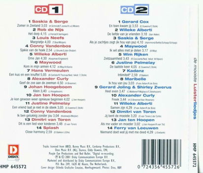 De Mooiste Luisterliedjes (2 CD-box) - 1