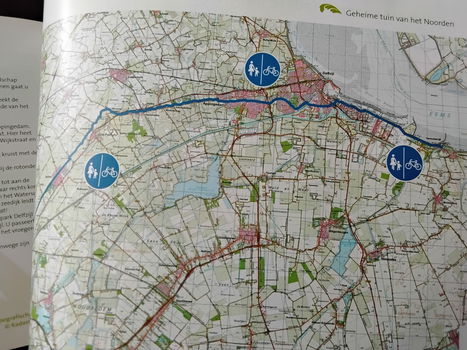 Geheime tuin van het Noorden - route Damsterdiep-Stadsweg + dvd - 2