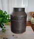 Vintage oud tabaksblik / winkelblik - stoer, sober, landelijk, hoffz-stijl - 3 - Thumbnail