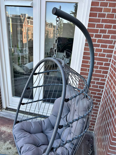 Outdoor hanging chair jungle with stand
