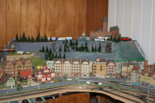 Zeer mooie HO grote complete treinbaan van TRIX - 2
