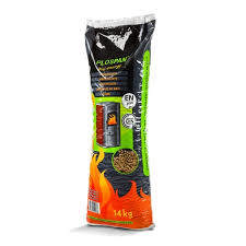 Tekoop houtpellets wit en bruin van het merk Plospan in 10 & 14 kg zakken - 1
