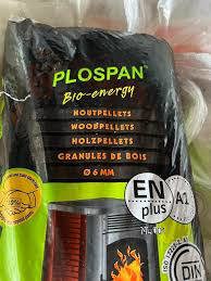 Tekoop houtpellets wit en bruin van het merk Plospan in 10 & 14 kg zakken - 2