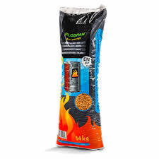 Tekoop houtpellets wit en bruin van het merk Plospan in 10 & 14 kg zakken - 6
