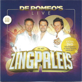 De Romeo's – De Romeo's Live In Het Zingpaleis ( CD & DVD) - 0