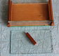 Vintage decoratief doosje hout/glas - 2 - Thumbnail
