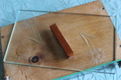 Vintage decoratief doosje hout/glas - 3 - Thumbnail
