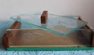 Vintage decoratief doosje hout/glas - 4 - Thumbnail