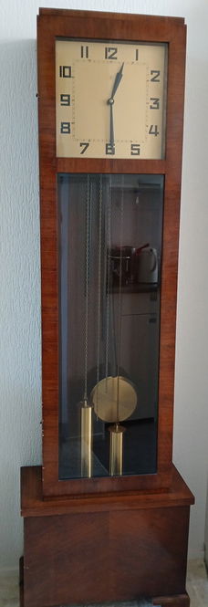 Mooie Art Déco staande klok