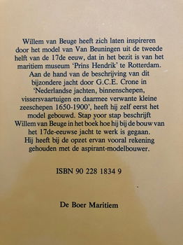 17de eeuws Statenjacht (modelbouw) - Willem van Beuge - 1