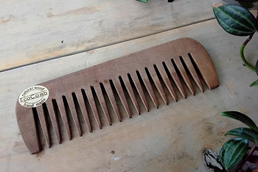 Houten kam - Eco comb - natural wood - hand made - 1