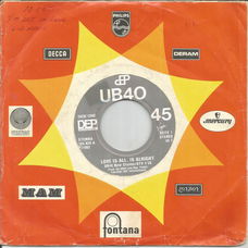 UB40 – Love Is All Is All Right (1982)