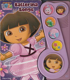Dora the Explorer Ballerina Songs Little Music Note Book**