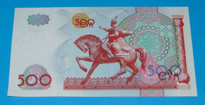 Oezbekistan - 500 sum 1999 - Unc - 0