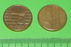Nederland - 5 gulden 1989 - prijs verlaagd