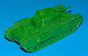 Britse Churchill tank - 3D-print in diverse schalen - 1 - Thumbnail
