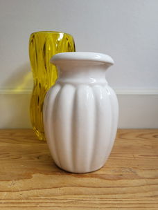 Vintage vaasje - wit – Scheurich