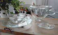 Pickwick glazen Tea for one set - glas - Douwe Egberts - DE