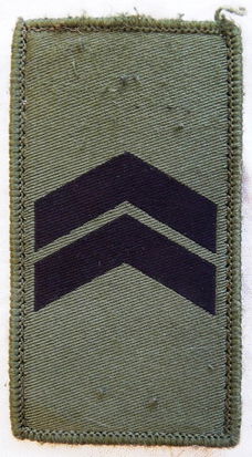 Rang Onderscheiding Embleem / Rank Patch, Lance Corporal, Finnish Army, Finland, 2000s.(Nr.1)