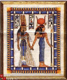 borduurpatroon egyptian panel  (O)