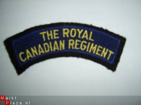 Canadees naambandje RCR - 1