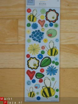 EURO KNALLER: heidi Grace cheerful bee glitter icon stickers
