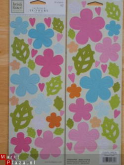 EURO KNALLER: Heidi Grace reagan's cardstock flower stickers